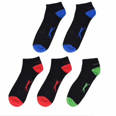 Slazenger Ankle / Trainer Coloured Socks         (Various Colours available)
