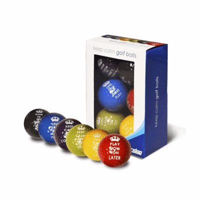 Keep Calm Golf Balls (Pack of 6)