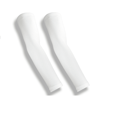 Golf Arm Sleeves - White