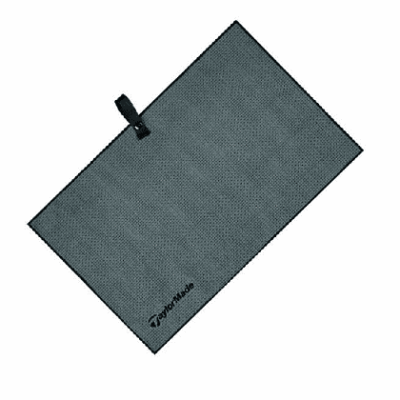 TaylorMade Microfiber Cart Towel (Gray)