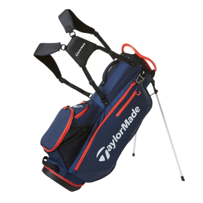 TaylorMade Pro Stand 8.0 Stand Bag - Navy / Red
