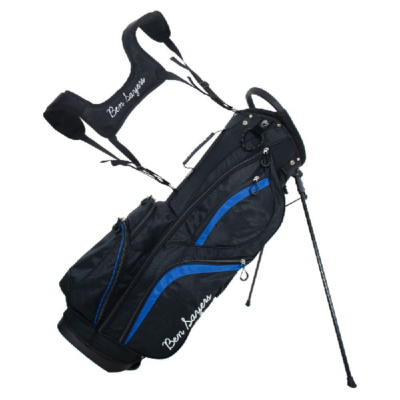 Ben Sayers Deluxe Golf Bag / with Stand (Black / Blue)