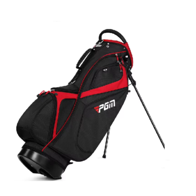 PGM Lightweight Golf Stand Bag - Red/Black