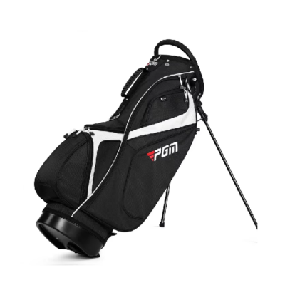 PGM Lightweight Golf Stand Bag - Black/White