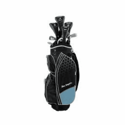 Ben Sayers Ladies LH M8 Package Set (Graphite Shaft) Black / Sky Blue