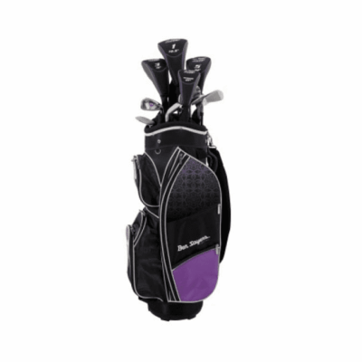 Ben Sayers Ladies M8 RH Package Set (Graphite Shaft) Black / Purple