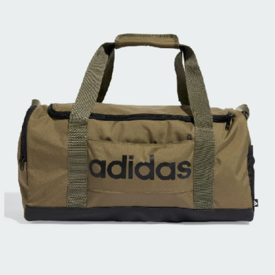 Adidas Green Linear Duffel Bag (IN6114)