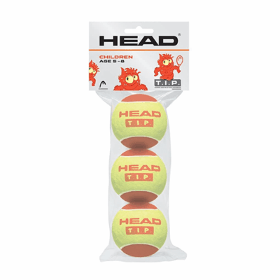 HEAD TIP Red Tennis Balls (1 Pack)