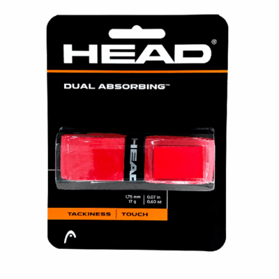 HEAD Dual Absorbing Grip (Replacement Grip - Red)