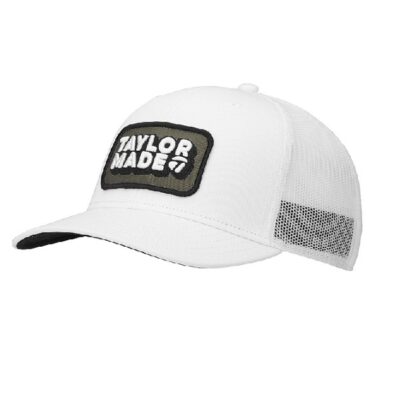 TaylorMade Retro Trucker Hat - White