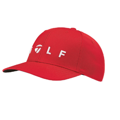 TaylorMade Lifestyle Adjustable Golf Logo Hat - Red