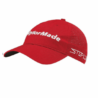 TaylorMade STEALTH LiteTech Tour Cap (Red)