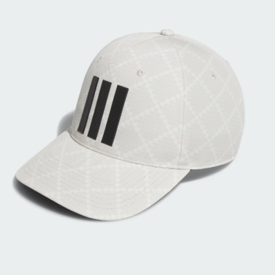 Adidas 3-Stripes Tour Houndstooth Print Hat (KB0503)