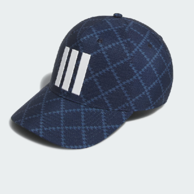 Adidas 3-Stripes Tour Houndstooth Print Hat (JL7919)