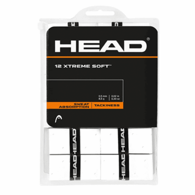 HEAD Xtreme Soft 12 Pack Overgrip - White