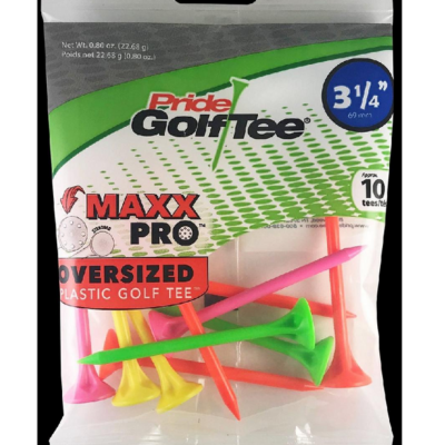 Pride Pts Maxx Pro Tees (Pack of 10) - 83mm