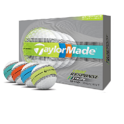 TaylorMade Tour Response  Multi Stripe (One Dozen)