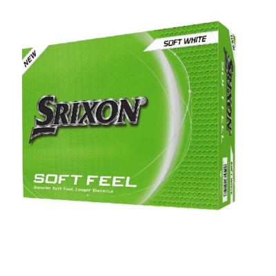 Srixon Soft Feel White 12 Golf Ball Pack