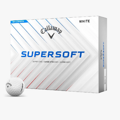 Callaway Golf  Supersoft Soft Golf Balls, (One Dozen)