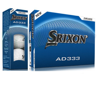 Srixon AD333 White 12 Golf Ball Pack