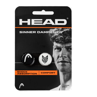 HEAD Sinner Tennis Dampener (Black/White)