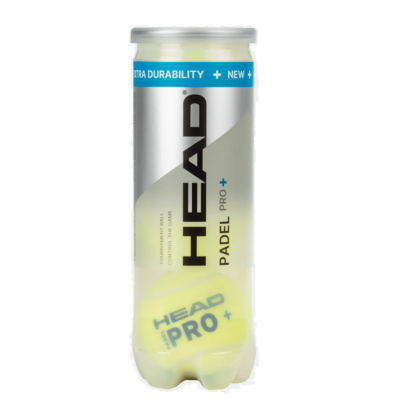 HEAD PRO+ 3 Padel Balls Single Can