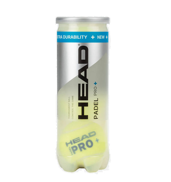 HEAD PRO+ 3 Padel Balls Single Can